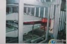 Glass tempering machine for auto glass tempered windscreen and backlite